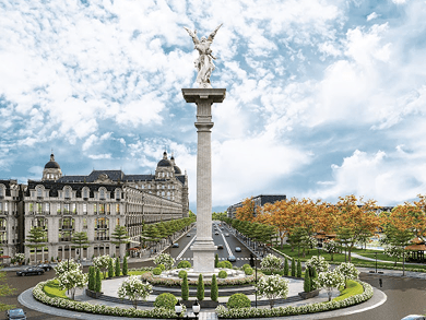 Tâm điểm tại Noble Palace Tay Thang Long WorldHotels Residences: Nhà phố thương mại...